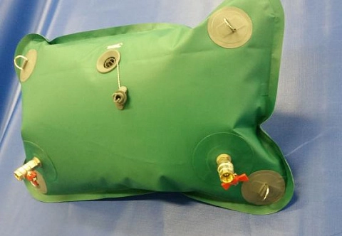 Мягкий резервуар для воды из ПВХ, форма «Конверт»