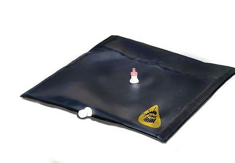 Мягкий бак (складная емкость) для летнего душа 125 литров