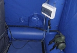 Фотография Электрощит с апаратом поддержания давления в пневмокаркасной палатке из ПЛАСТИК ТаймТриал