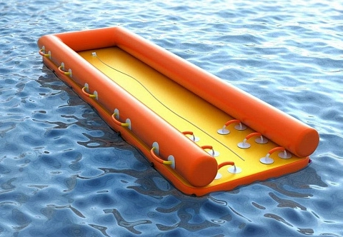 Надувной спасательный мост AirDeck Drop Stitch для МЧС, спасения