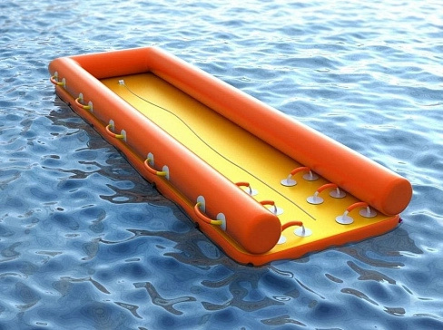 Надувной спасательный мост AirDeck Drop Stitch для МЧС, спасения