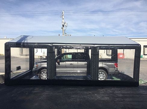Надувной гараж для легкового автомобиля «Автокапсула»