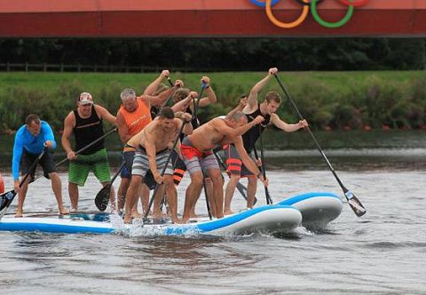 "BIG SUP BOARD T5" - гигантский большой надувной PARTY САП (сапборд) для большой компании, тимбилдинга, корпоративов "BIG SUP BOARD T5" - гигантский большой надувной PARTY САП (сапборд) для большой компании, тимбилдинга, корпоративов
