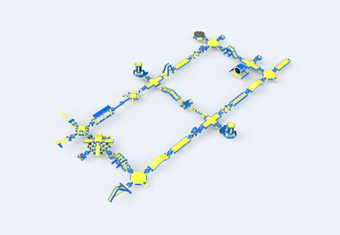 Надувной развлекательный аквапарк «АКВАДРАЙВ»