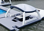 Фотография Надувная беседка для отдыха на воде увеличенная из ткань AirDeck ПВХ (воздушная палуба) ТаймТриал