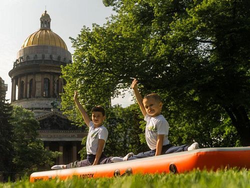 Спортивные изделия из ТПУ аирдека в центре Санкт-Петербурга