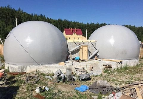 Надувная (пневматическая) опалубка для бетона