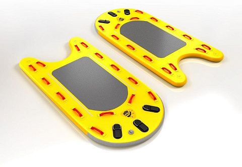 Надувные спасательные сани с ручками для МЧС, спасения