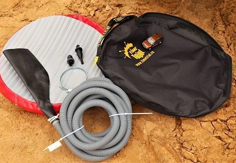 Надувной (воздушный) автомобильный домкрат для внедорожников и др. автомобилей. Пневмодомкрат Air Jack