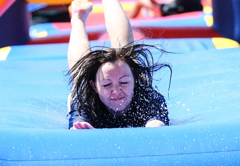 Надувной развлекательный аквапарк «АКВАДРАЙВ»