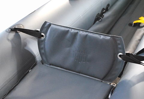 Мягкое ПВХ сиденье с спинкой в байдарку (ненадувное)