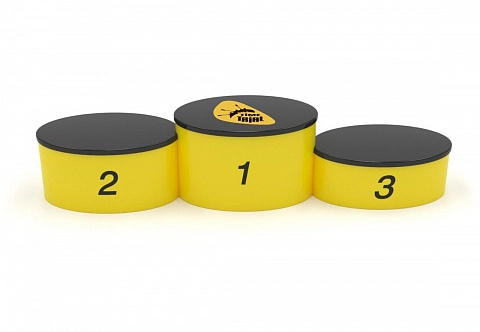 Круглый пьедестал почета для награждения