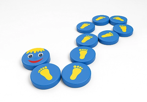 Игровой набор «Змейка со следочками»