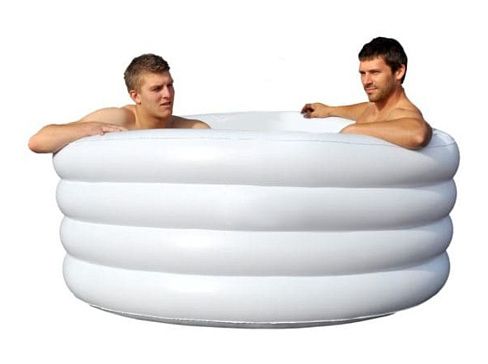 Мобильная надувная ванна для двоих для купания из ПВХ или ТПУ