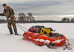 Фотография Надувные рыболовные санки-волокуши из ПВХ для охоты, рыбалки из ПВХ ТаймТриал