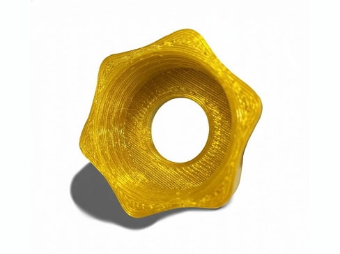 Переходник для фиксации мешка-насоса на лепестковом клапане у пакрафта