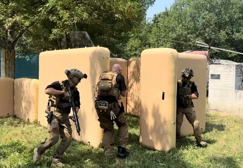 Надувной комплект стеновых фигур 