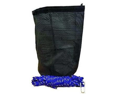 Речной якорь «Сетка» с вeревкой 10 мeтров и кaрабином