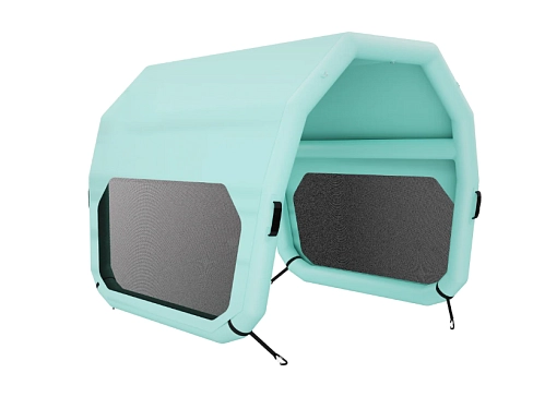 Надувной мобильный защитный тент для отдыха, купания и развлечений на воде, море