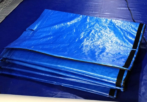 Утеплитель для пола в пневмокаркасную палатку