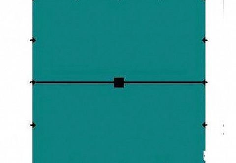 Тент (навес) туристический 3 м * 3 м походный от дождя