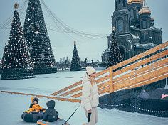 Фотография "ЭСКИМОС" - надувные бескамерные зимние санки из Airdeck катания с горки из AIRDECK (DWF) ТаймТриал