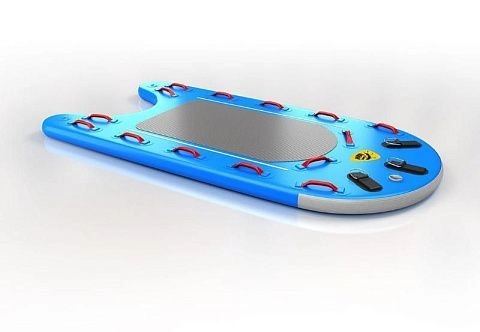 Надувные спасательные сани с ручками для МЧС, спасения