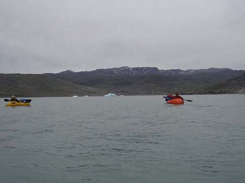 Надувной Пакрафт Спутник в Гренландии