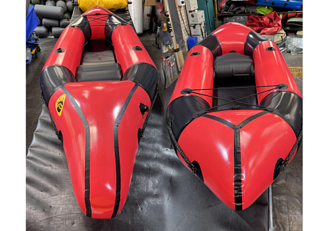 "САТЕЛЛИТ" - одноместный надувной пакрафт из ТПУ