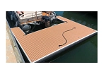 Фотография Надувной плот-платформа для отдыха рядом с катером, яхтой, лодкой из AIRDECK (DWF, DROP STITCH) ТаймТриал