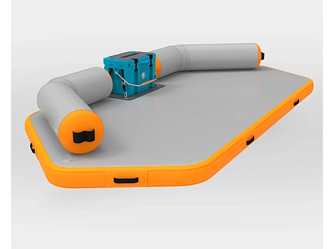 Надувная платформа для отдыха и купания 