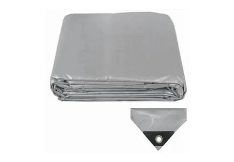 Тент ПВХ 3х4 плотность 650 г/м2 с люверсами универсальный, укрывной, строительный, защитный, полог, туристический