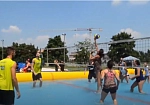 Фотография Надувной бассейн для Пляжного волейбола из ПВХ (PVC) ТаймТриал