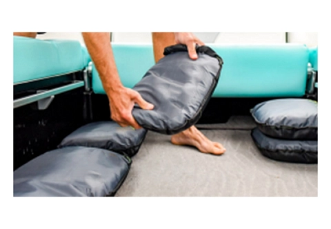 Насыпной овальный балласт для катера