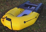 Фотография "БОМБЕР" - надувная моторно-гребная надувная лодка ПВХ со съёмным надувным дном высокого давления из AIRDECK (НДВД) из ПВХ ТПУ 840D ТаймТриал