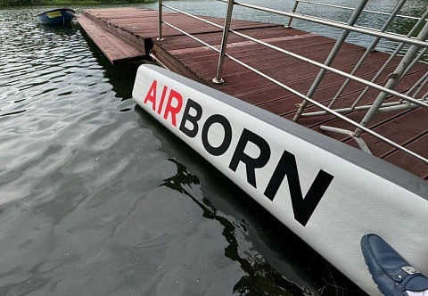 Надувной (пневматический) кранец швартовый из AirDeck (воздушная палуба) для швартовки катера, яхты, лодки