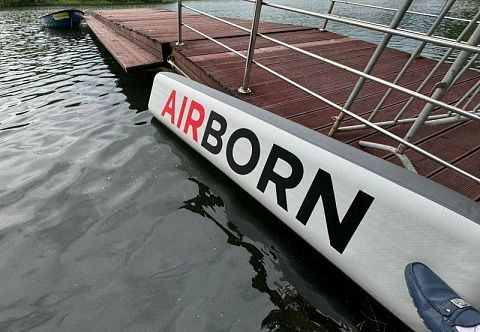 Надувной (пневматический) кранец швартовый AirDeck для швартовки катера, яхты, лодки