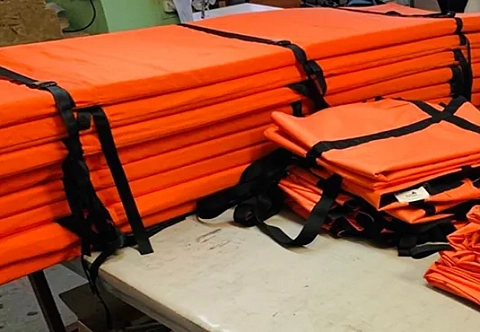 Эвакуационный мат для транспортировки пациентов