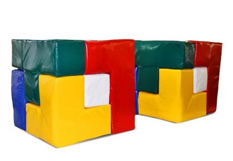 Аттракцион-головоломка гигантский Кубик Рубика