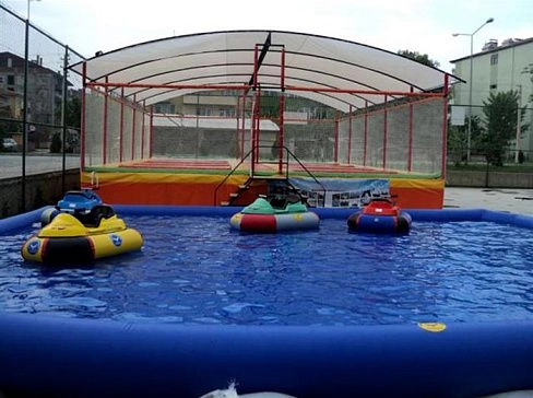 Большой надувной бассейн с надувным бортом «Макси» для детей, взрослых