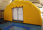 Фотография Подъемная бескаркасная дверь-штора для пневмокаркасной палатки из ПВХ ТаймТриал