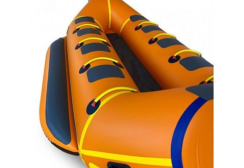 &quot;ПЛУТО-ДАБЛ&quot; - надувные зимние, водные сани дубль-банан для катания за снегоходом, квадроциклом, катером