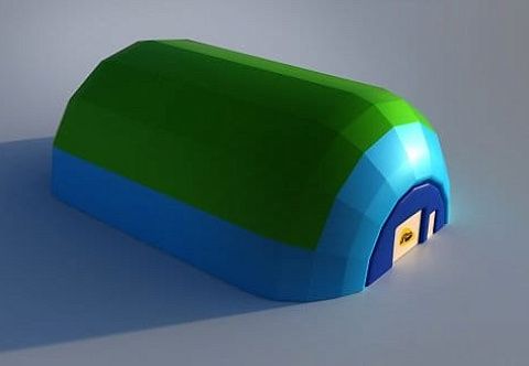 Пневмокаркасные ангары для спец. техники