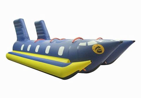 &quot;САМОЛЕТ-ДАБЛ&quot; - буксируемый аттракцион надувные санки зимний, водный дубль-банан