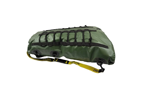 Палубная гермо сумка с молнией и лямками для переноски груза