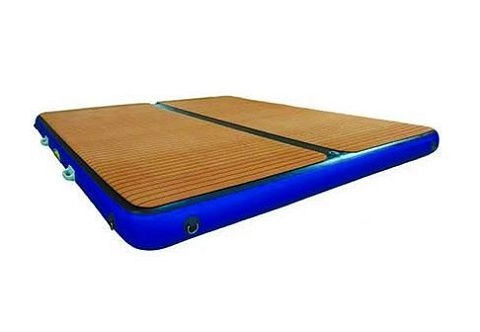 Надувная квадратная платформа для отдыха на воде