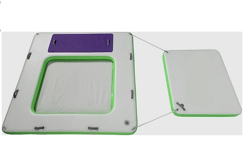 Надувная платформа для отдыха 3 в 1