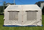 Фотография "ФОРТ" - надувная мобильная палатка для кемпенига, глэмпингa и туpбaзы из ткань ПВХ (PVC) ткань ТПУ (TPU) 210D ткань ТПУ (TPU) 420D ТаймТриал
