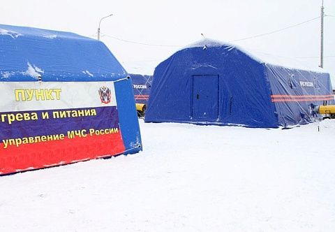 Надувной Мобильный пункт обогрева МЧС «МИГ» Надувной Мобильный пункт обогрева МЧС «МИГ»