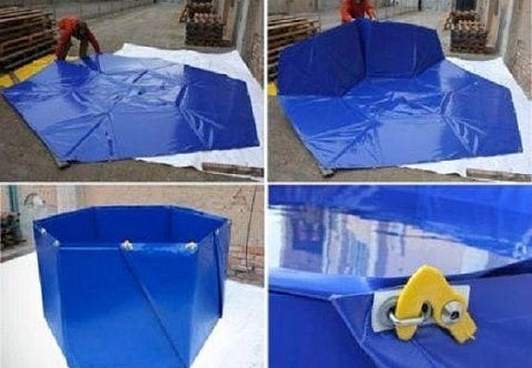 Бескаркасный складной резервуар (ёмкость) из ПВХ